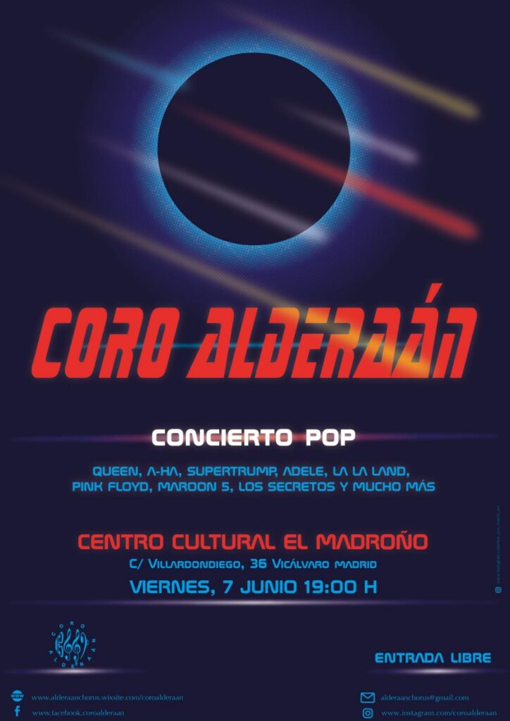 Cartel Coro Alderaán